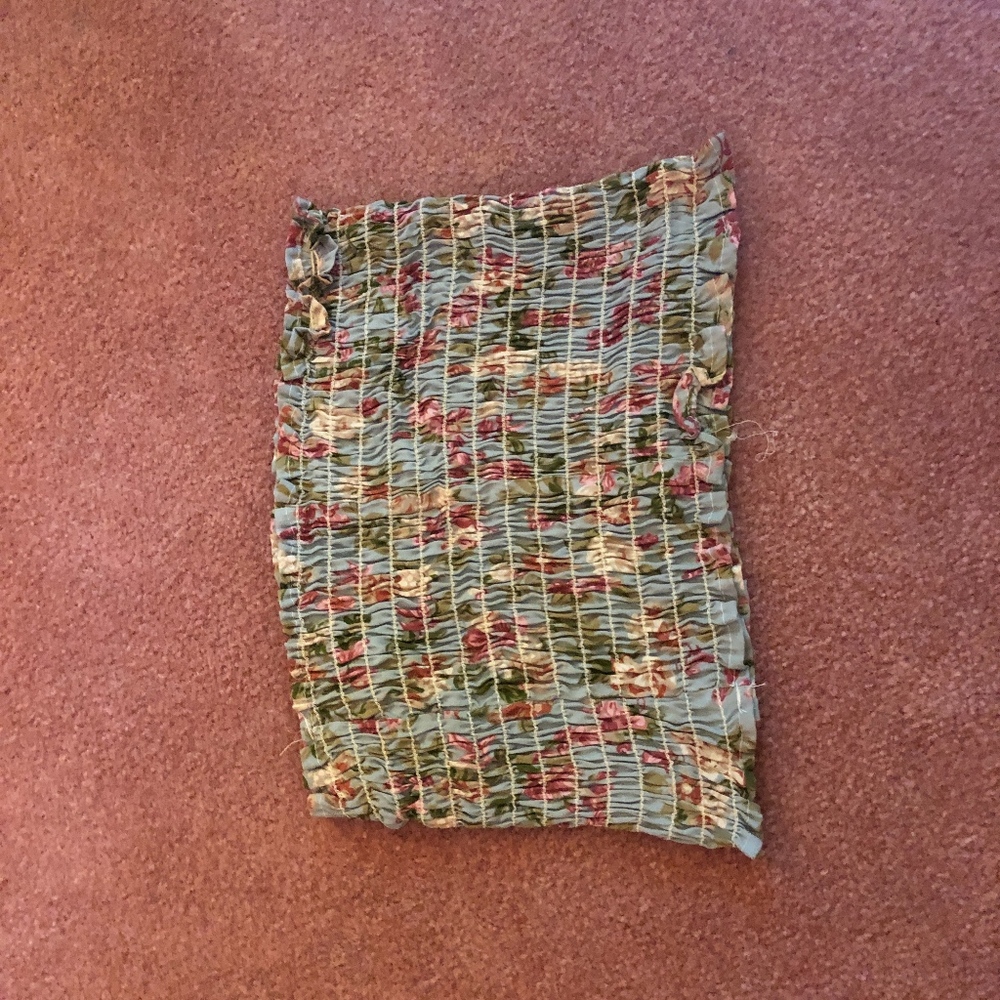 Floral Tube Top